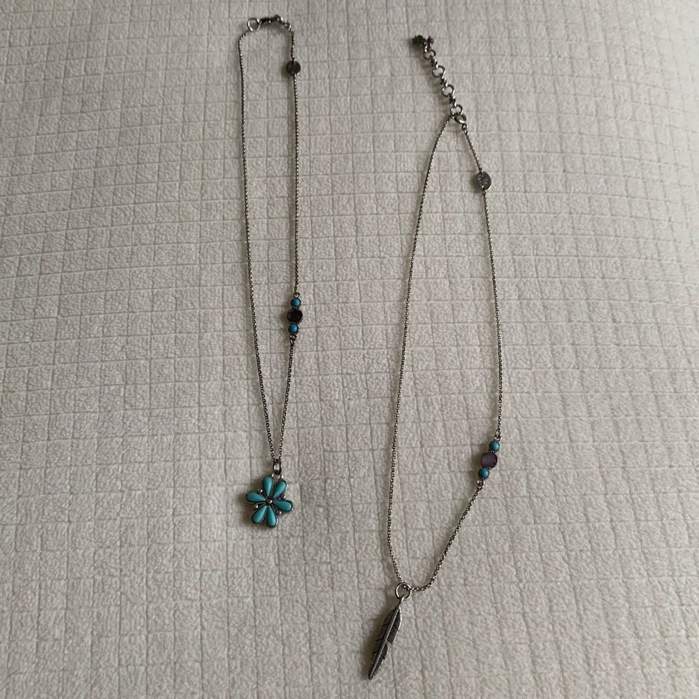 Lucky Brand dual strand reversible necklace - Picture 8 of 9
